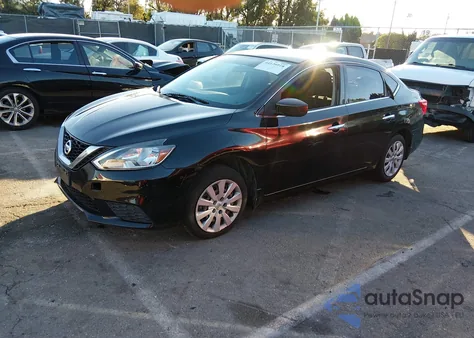 2016 Nissan Sentra S z USA, uszkodzony, nr VIN 3N1AB7AP1GY321910